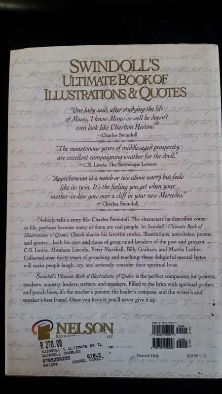 Swindoll's Ultimate Book of Illustrations & Quotes (Hard Cover)